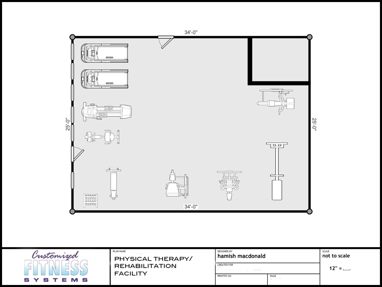  Gym  Floor Plans  Customized Fitness 