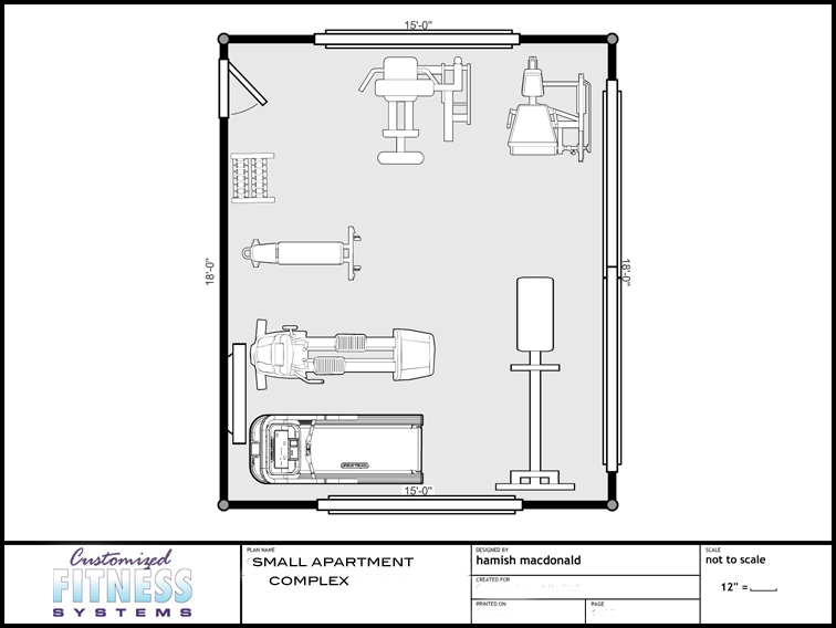  Gym  Floor Plans  Customized Fitness 