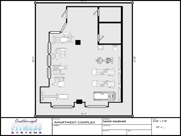  Gym  Floor Plans  Customized Fitness 